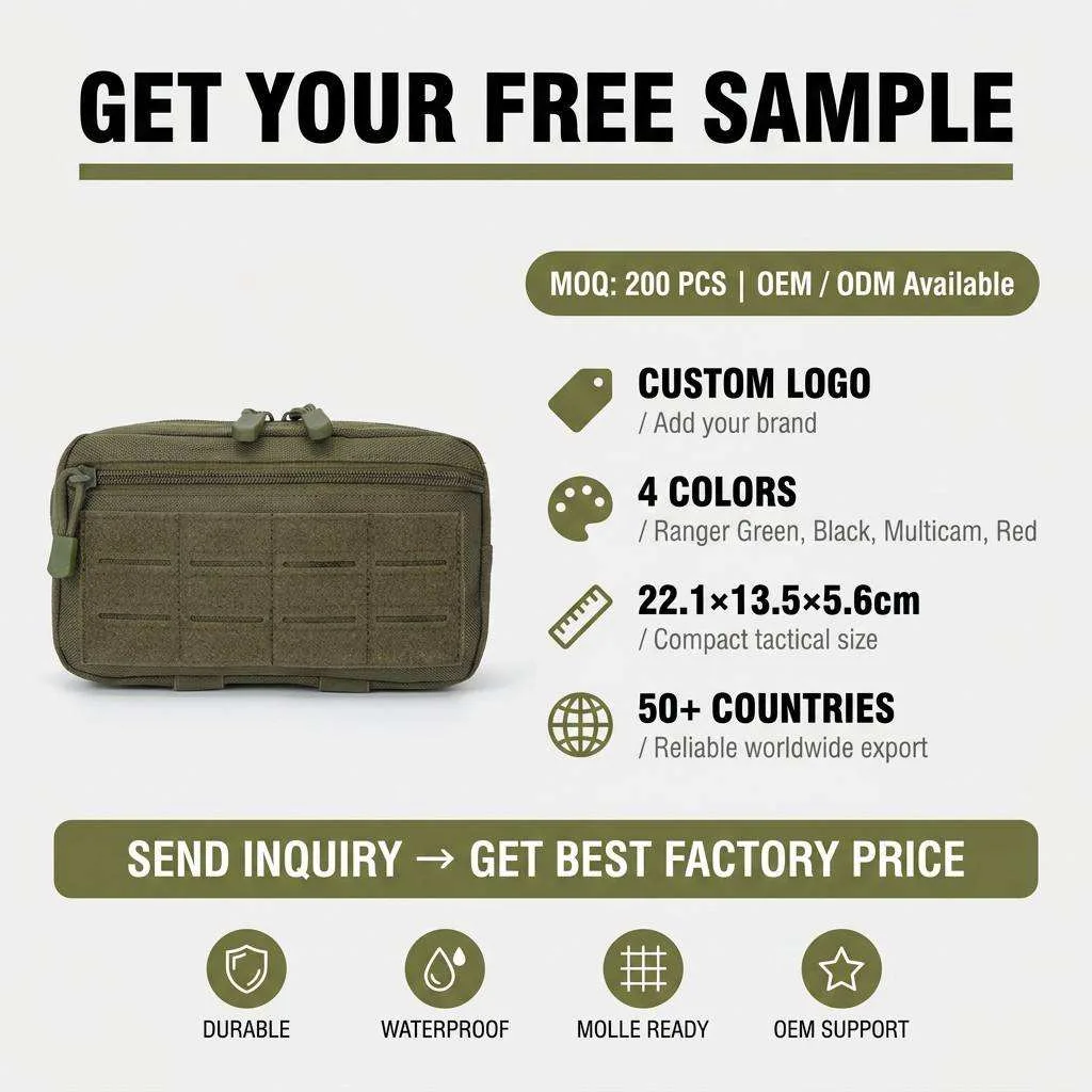 Waterproof MOLLE Admin Pouch Manufacturer