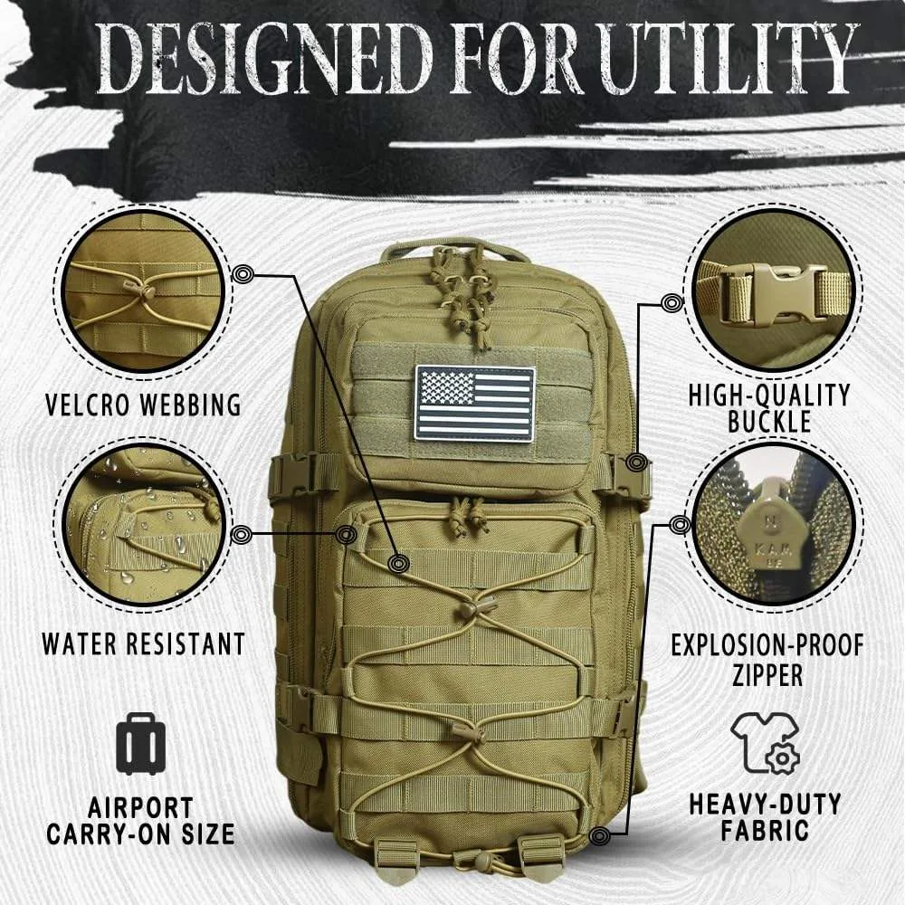 Cycling Tactical Denim Backpack MOLLE Wholesale