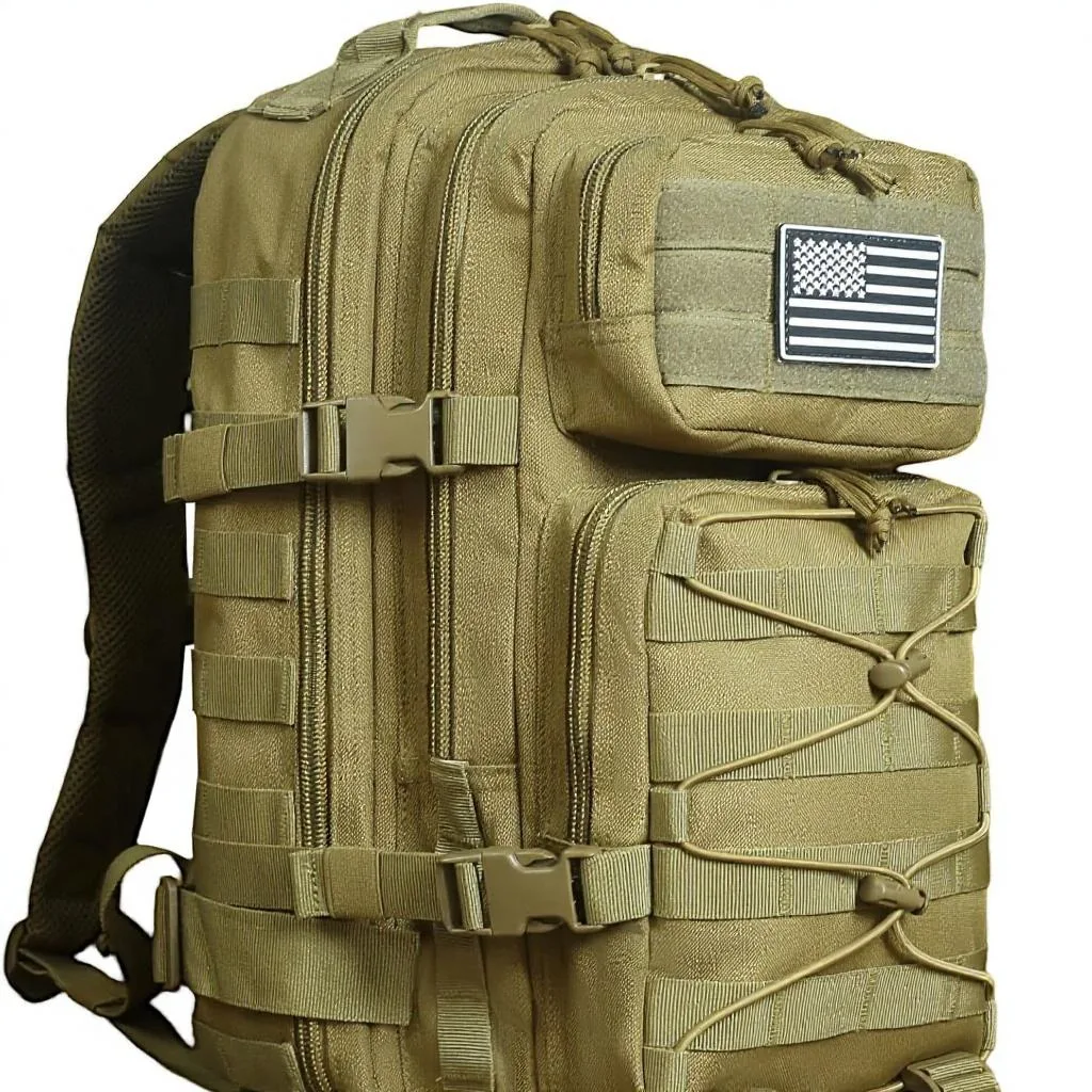 Cycling Tactical Denim Backpack MOLLE Wholesale