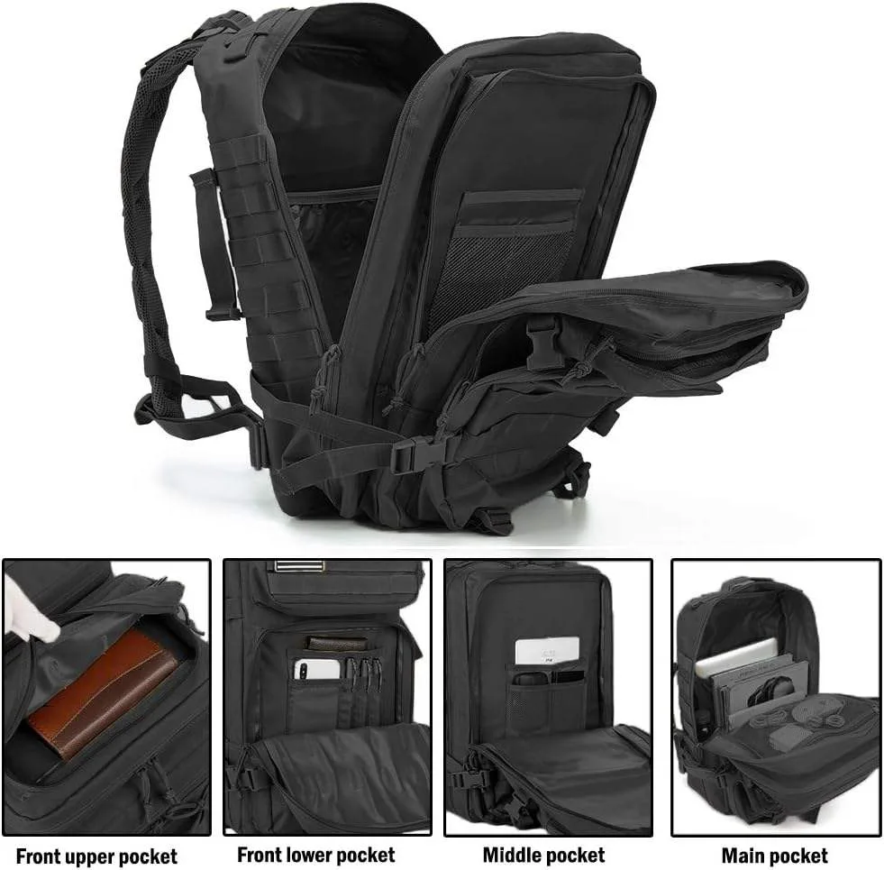 Factory Custom Oxford Tactical Backpack MOLLE