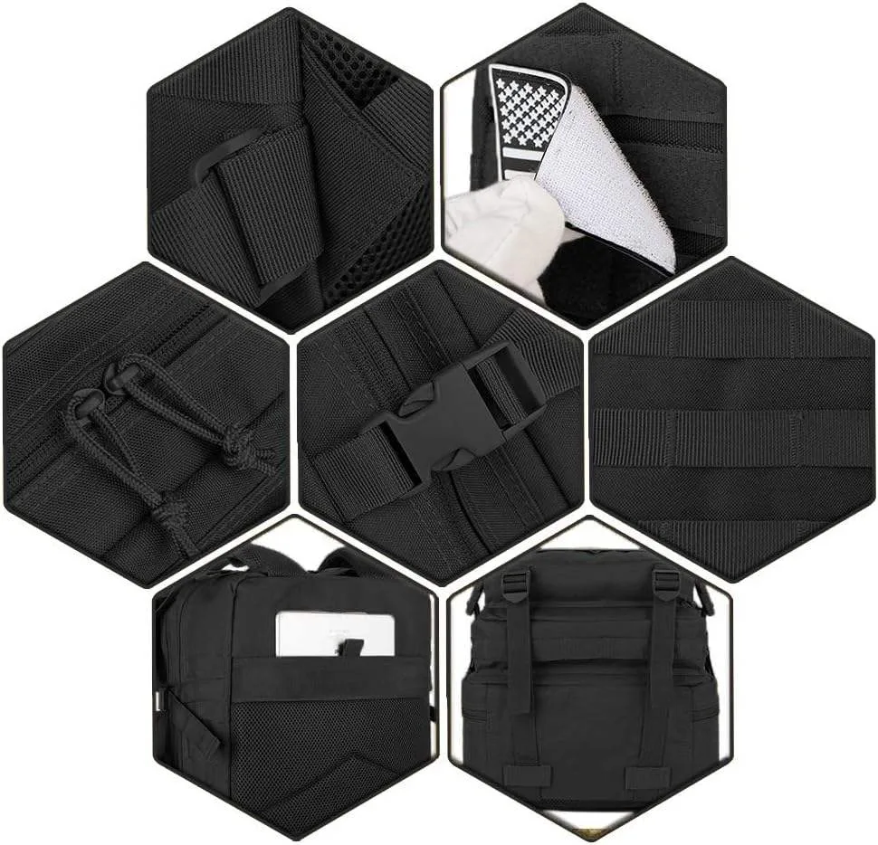Factory Custom Oxford Tactical Backpack MOLLE