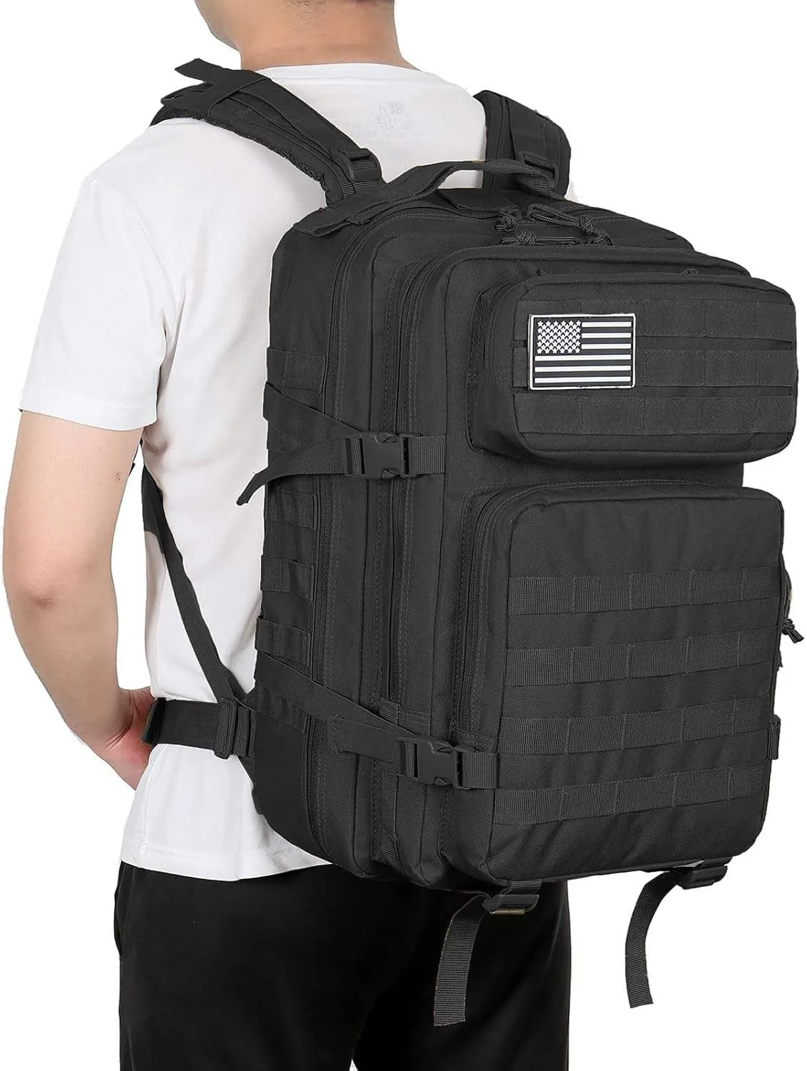 Factory Custom Oxford Tactical Backpack MOLLE