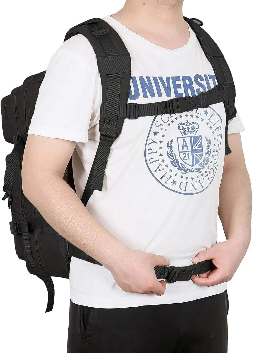 Factory Custom Oxford Tactical Backpack MOLLE