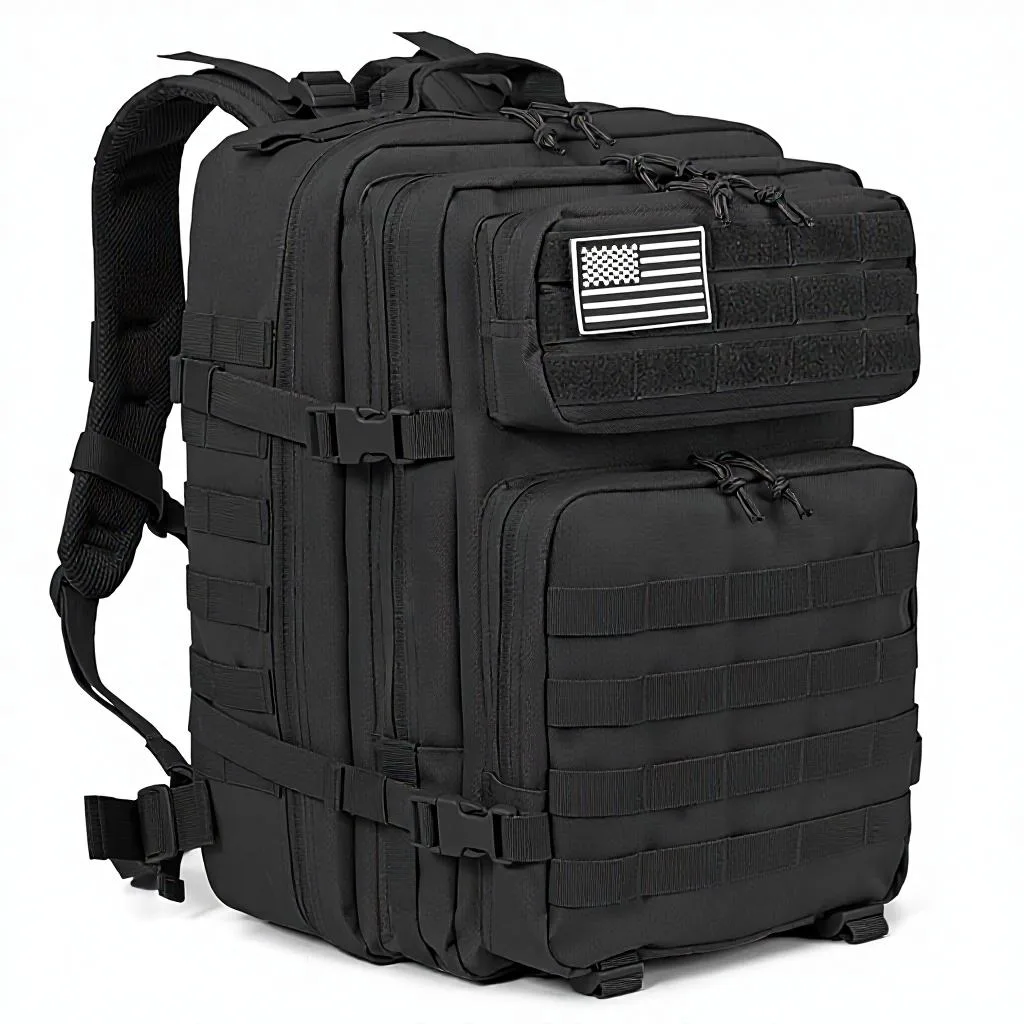 Factory Custom Oxford Tactical Backpack MOLLE