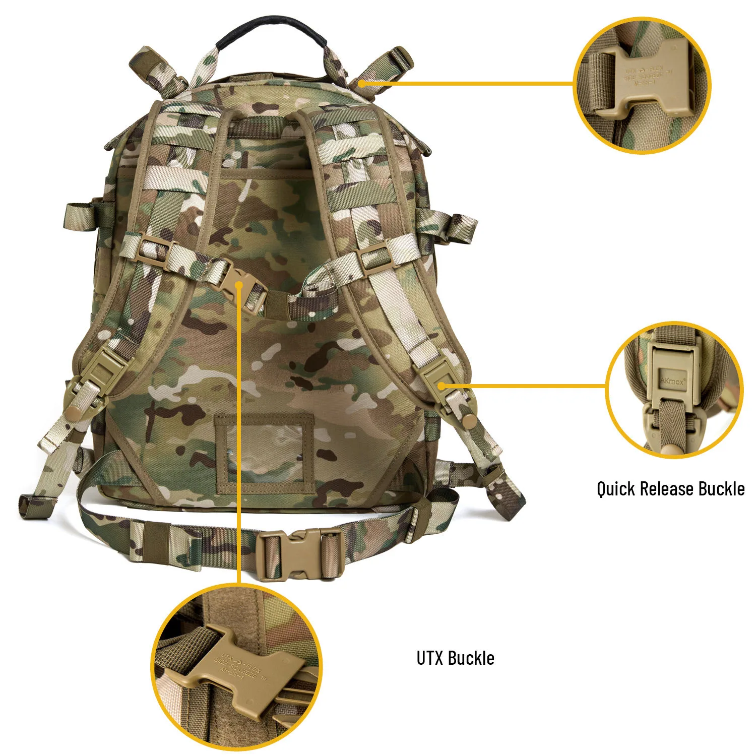 Wholesale Camouflage Assault Backpack MOLLE 2