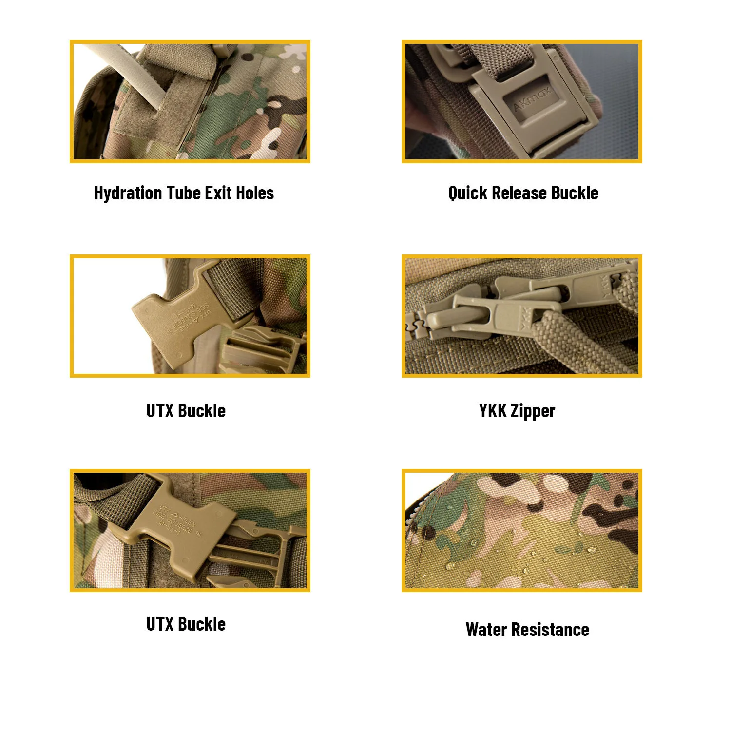 Wholesale Camouflage Assault Backpack MOLLE 2
