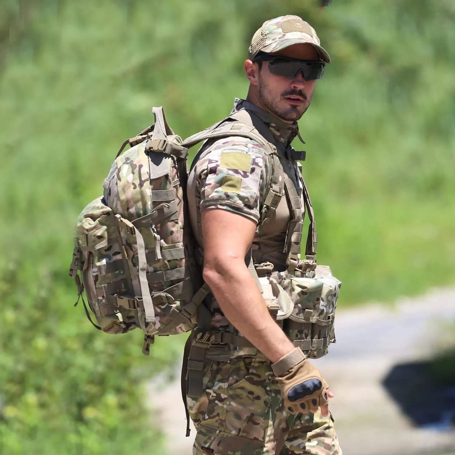 Wholesale Camouflage Assault Backpack MOLLE 2