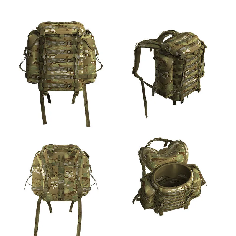 Factory 55L Survival Assault Pack MOLLE Custom
