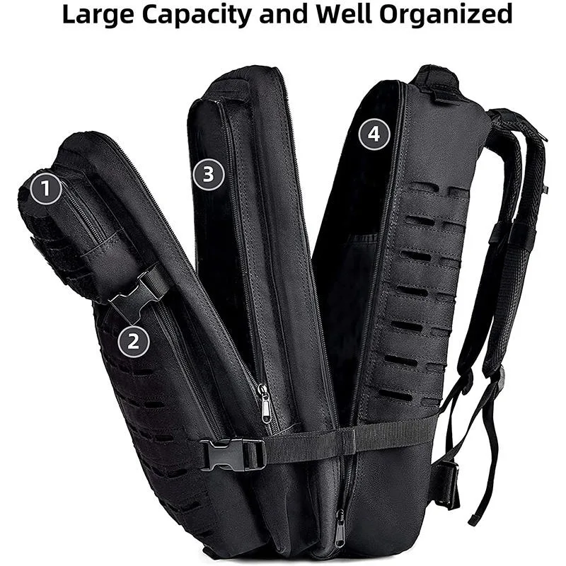 Custom 42L 3 Day Assault Pack Large Capacity
