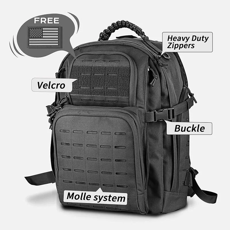 Wholesale 45L 3 Day Assault Pack MOLLE Rigid