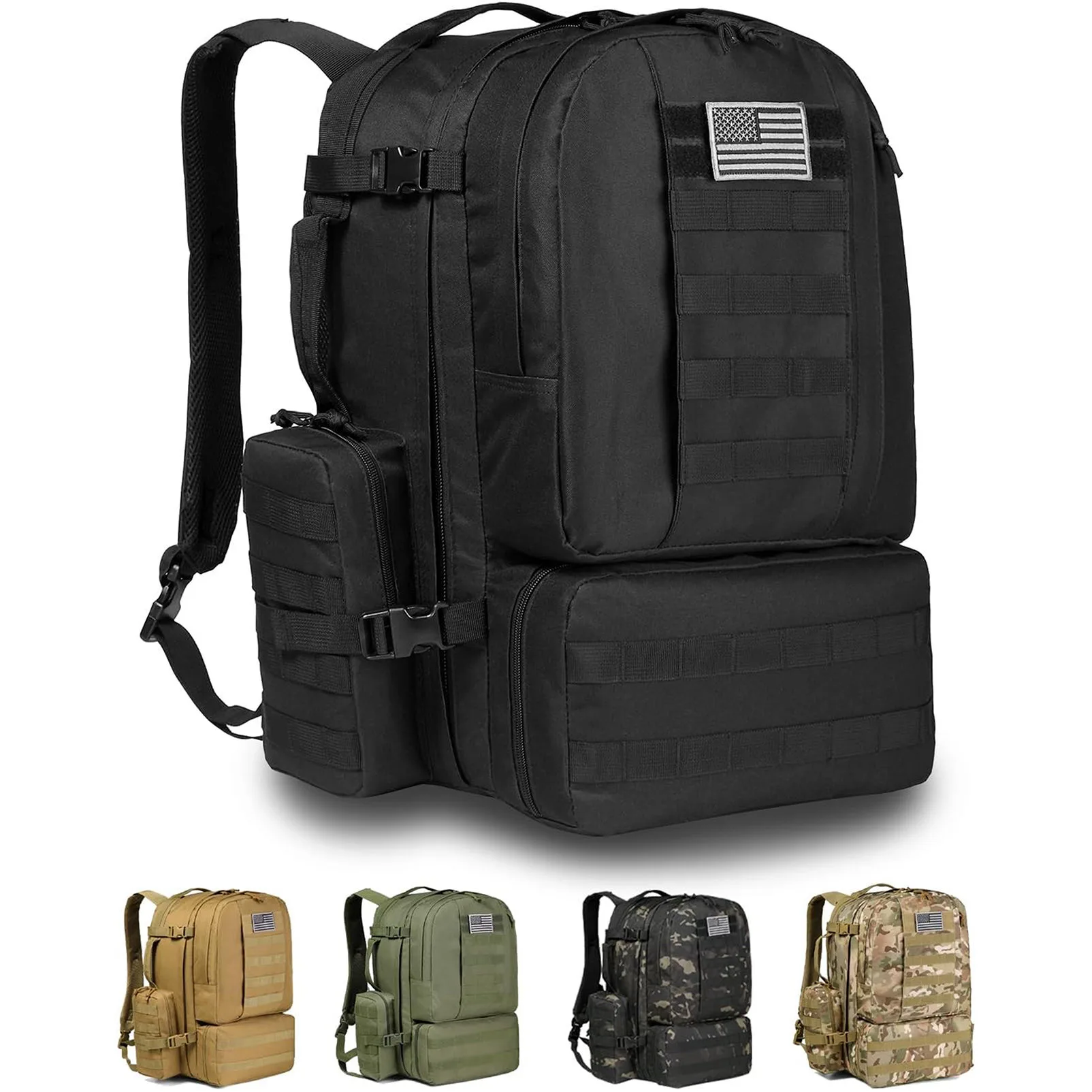 Wholesale Waterproof Tactical 3 Day MOLLE Pack