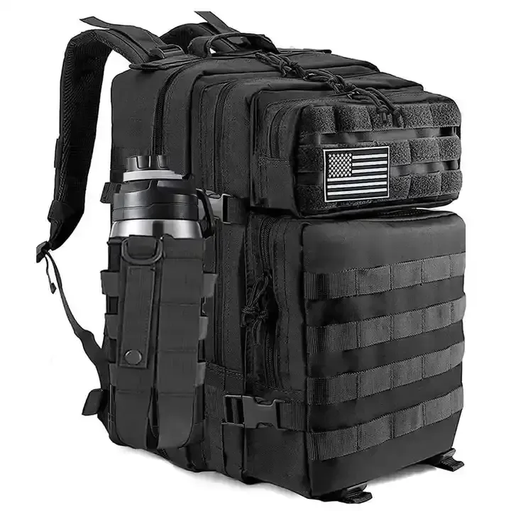 Custom MOLLE Tactical Backpack Water Resistant