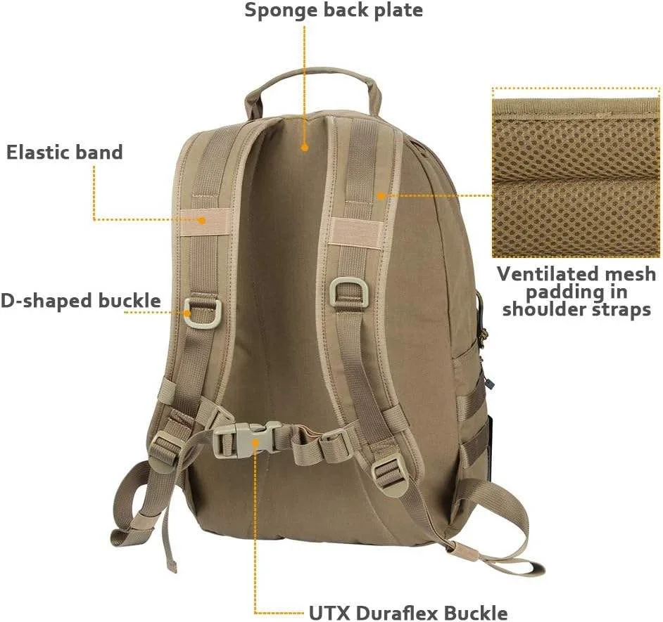 Wholesale 18L MOLLE Assault Pack Compact
