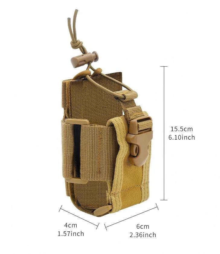 2025 Tactical MOLLE Radio Pouch Wholesale