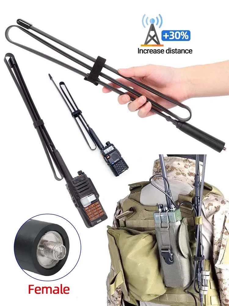 Foldable VHF UHF Tactical Antenna Wholesale