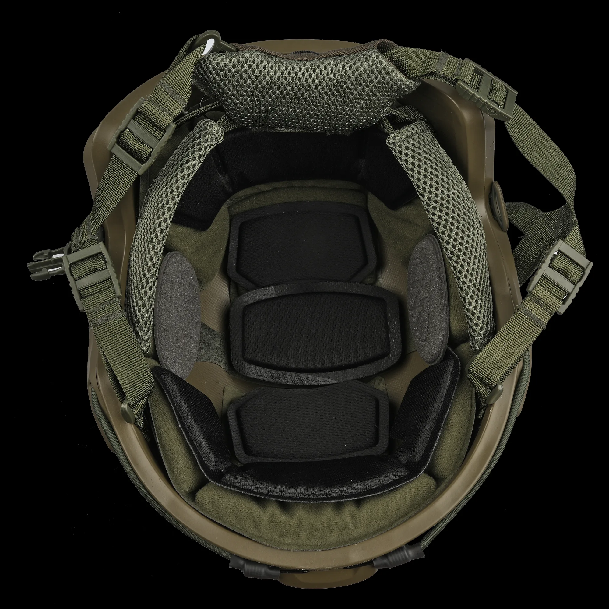 Ranger Green FAST Helmet Laser Cut Wholesale