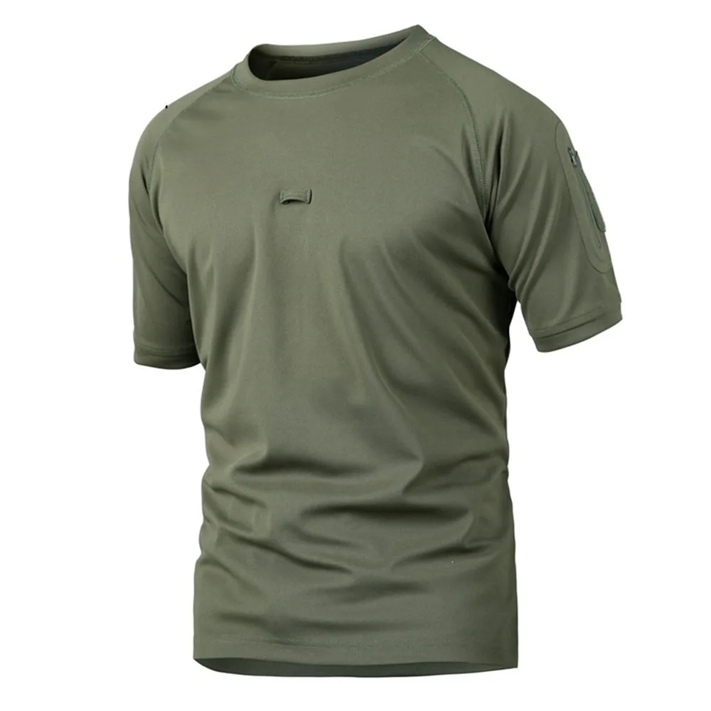 Supplier Camo Green Tactical Knit Base Shirt