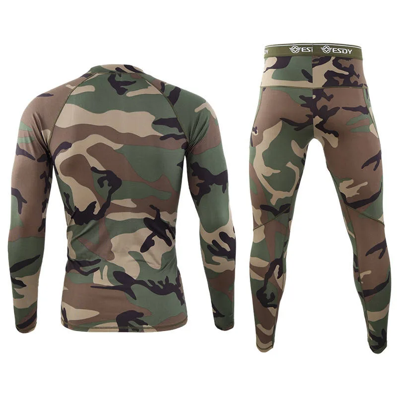 Wholesale Jungle Camo Winter Base Layer