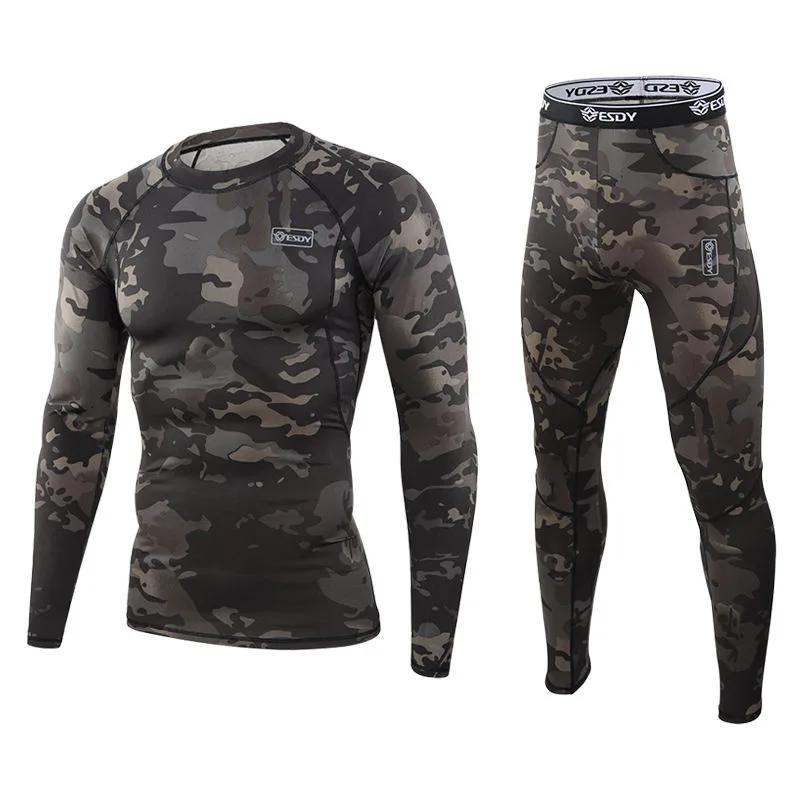 Wholesale Jungle Camo Winter Base Layer