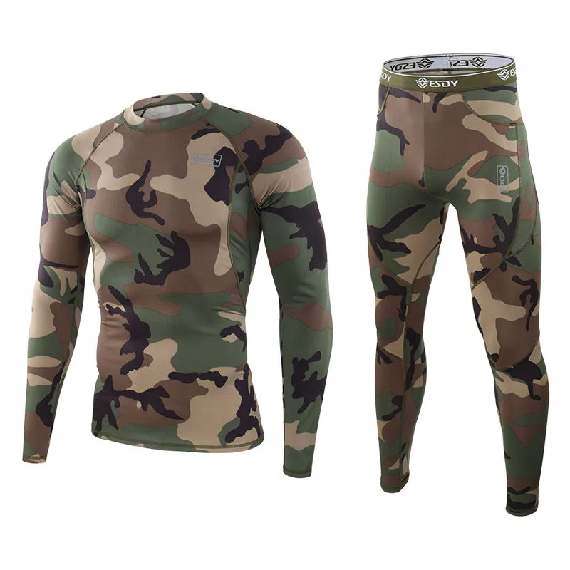 Wholesale Jungle Camo Winter Base Layer