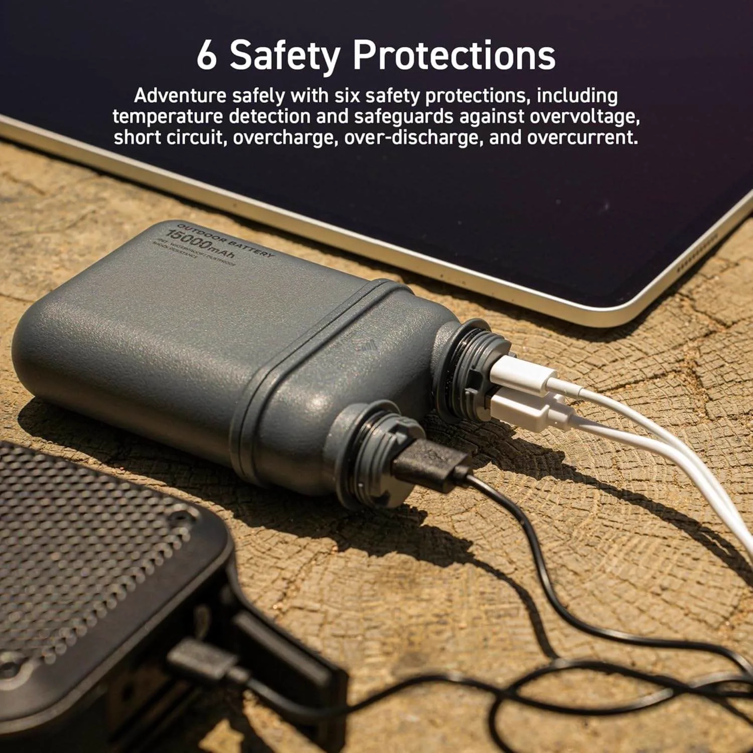 Rugged 15000mAh 32W Power Bank Supplier