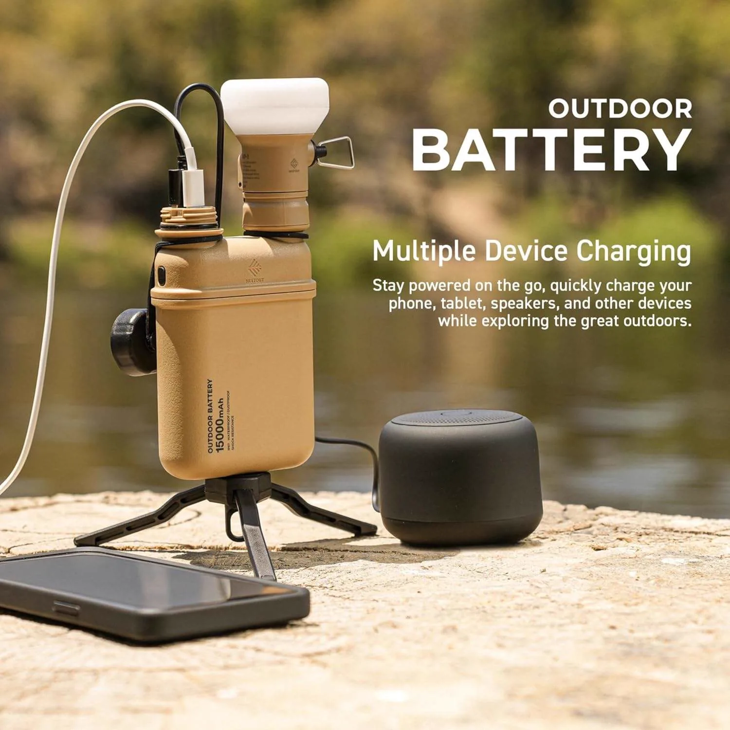 Rugged 15000mAh 32W Power Bank Supplier
