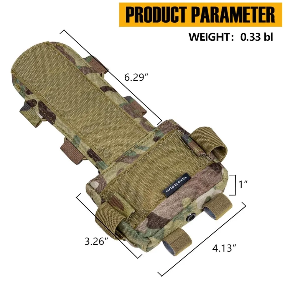 MOLLE Battery Pouch Removable Gear Supplier