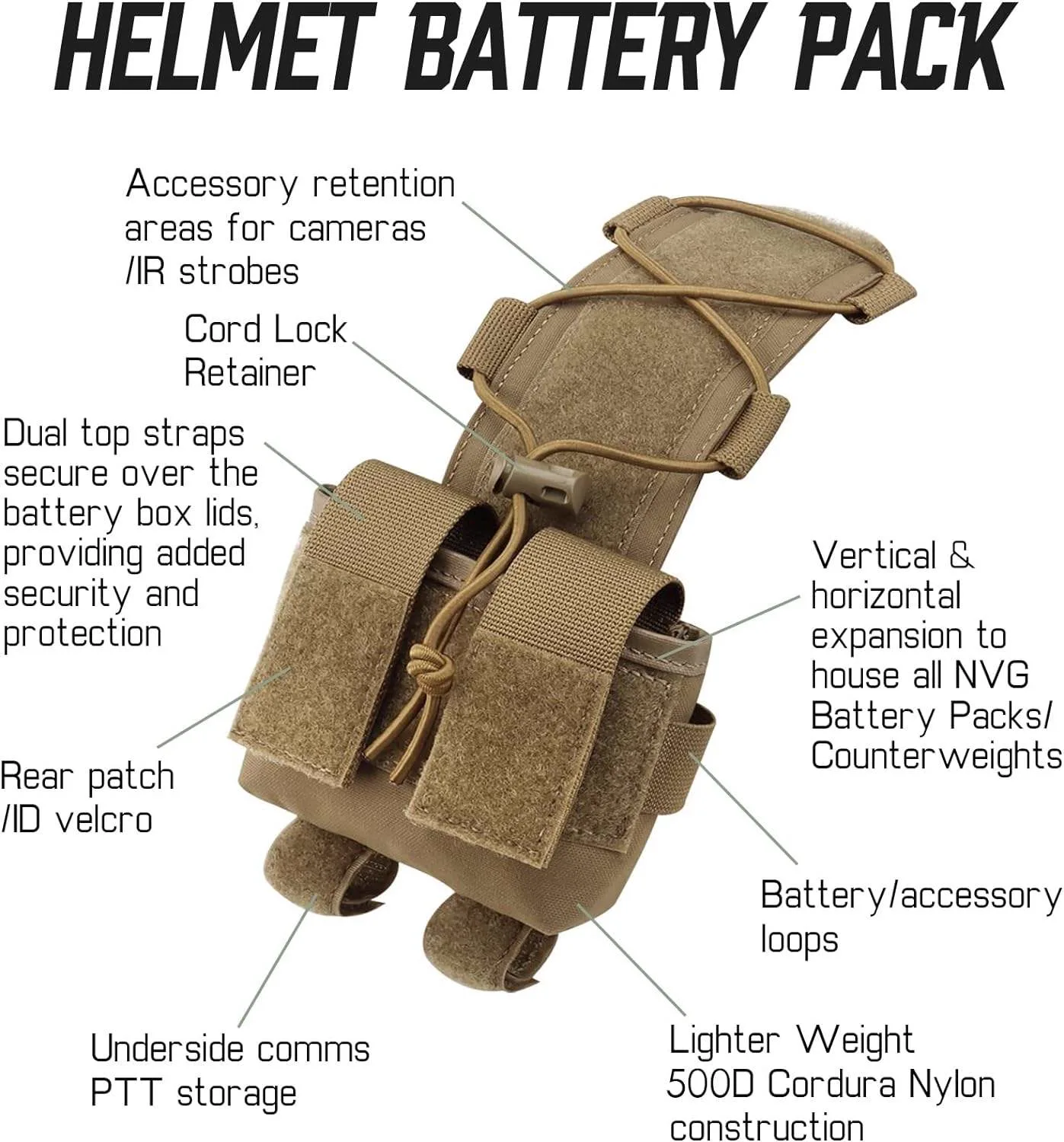 OEM Hunting Pack Battery Counterweight Factory