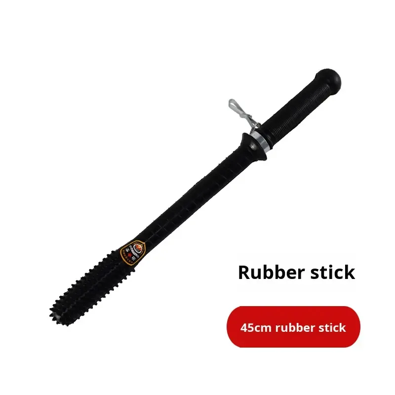 Rubber Self Defense Baton Outdoor Wholesale