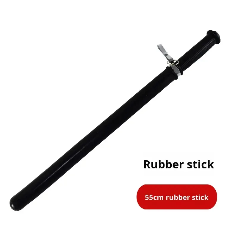 Rubber Self Defense Baton Outdoor Wholesale