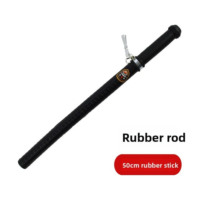 Rubber Self Defense Baton Outdoor Wholesale