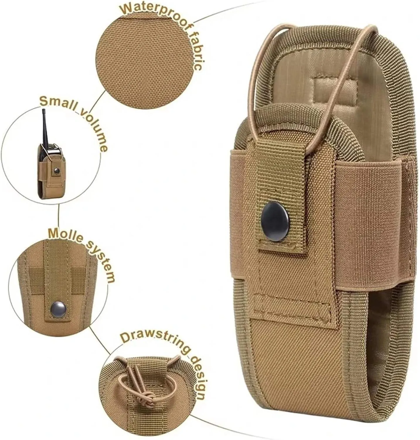 1000D Nylon Universal Radio Pouch Wholesale