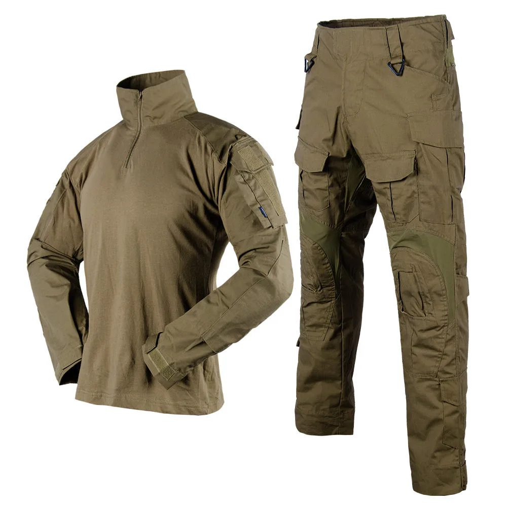 Khaki Hunting Tactical Combat Shirt Wholesale