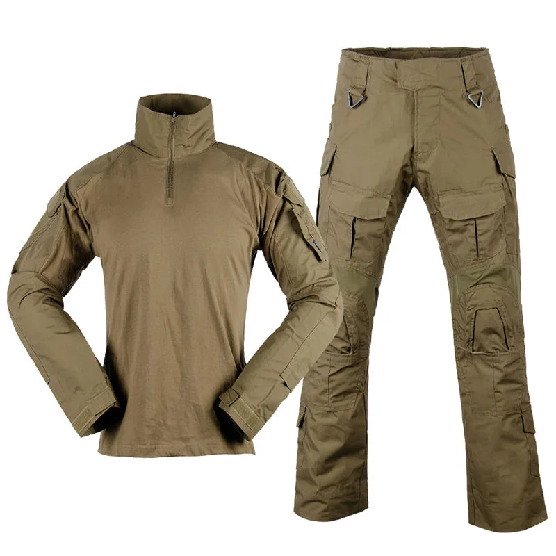 Khaki Hunting Tactical Combat Shirt Wholesale
