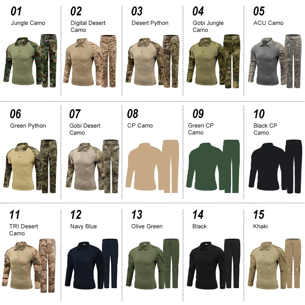 G2 Multi Camo Custom Combat Shirt Wholesale