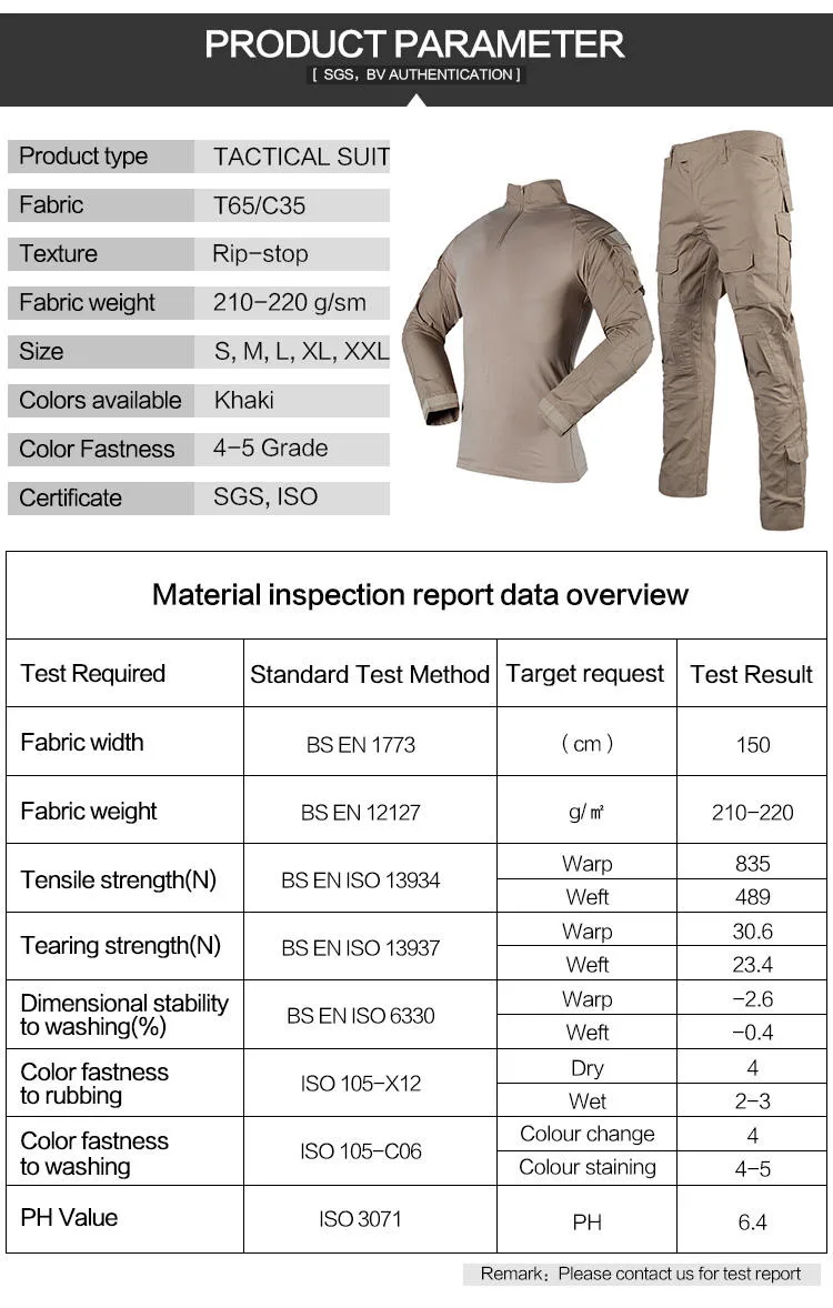 Formal Breathable Combat Shirt Uniform Wholesale