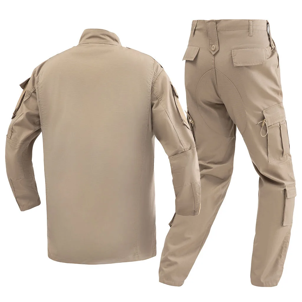 Custom Khaki ACU Tactical Uniform Wholesale