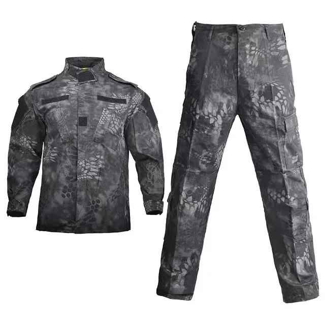 Black Tactical Jacket Pants Suit Wholesale