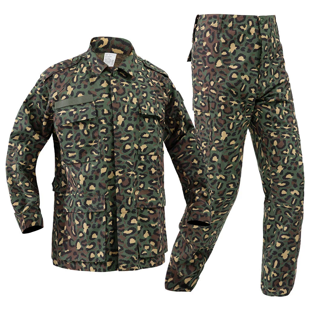 Custom Ghana Leopard Camo BDU Wholesale