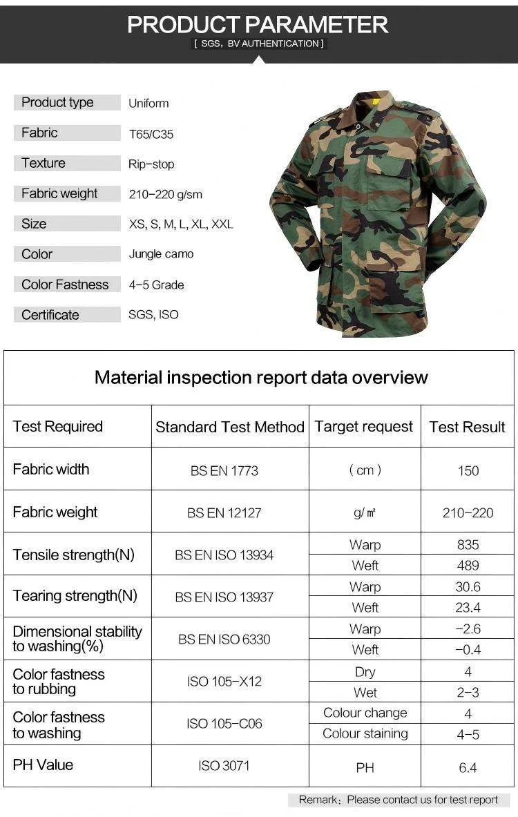 Woodland Camo BDU Combat Uniform Wholesale