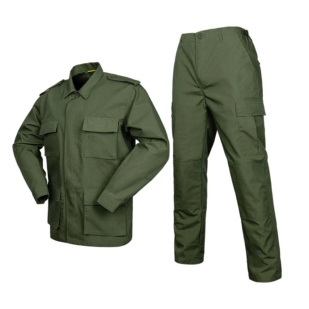 Olive Green 4 Pockets BDU Suit Wholesale