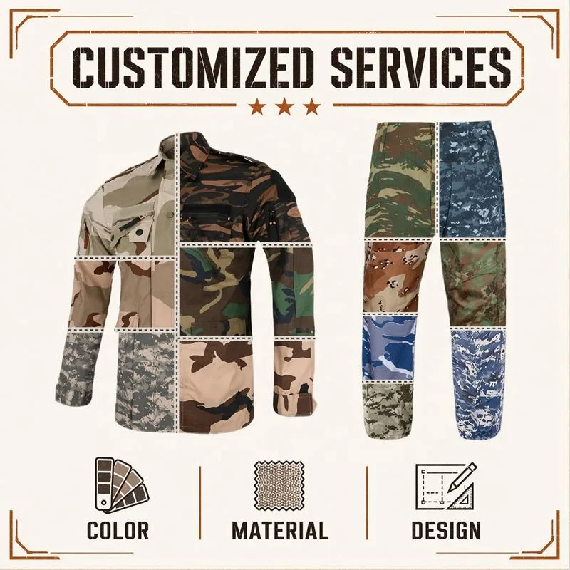French Camo Tactical Uniform Factory Supplier