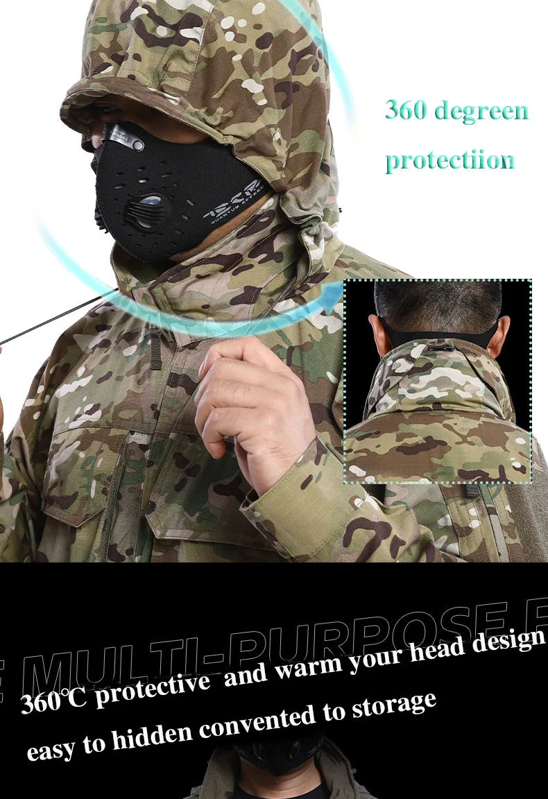 Flecktarn Hooded Tactical Jacket Wholesale