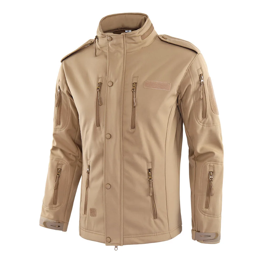 Softshell Fleece Camo Tactical Jacket Factory