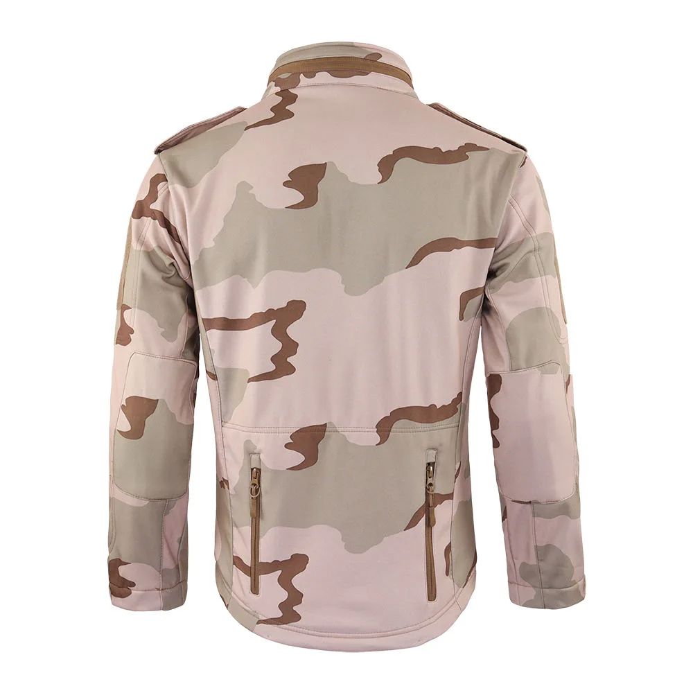 Softshell Fleece Camo Tactical Jacket Factory