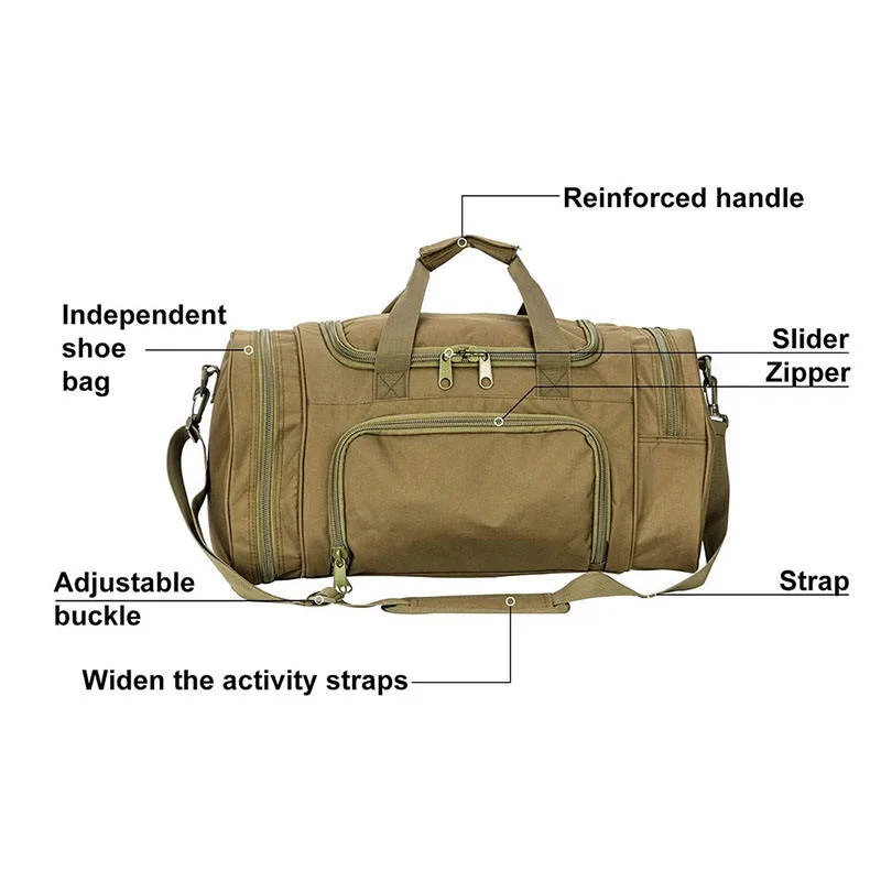 Hot Selling Multifunctional Assault Training Duffel Bag Wholesale Factory