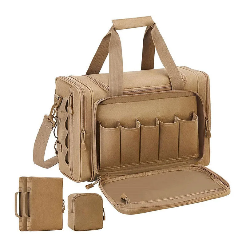 Custom Outdoor Tactical Sling Duffel Bag with Modular MOLLE System