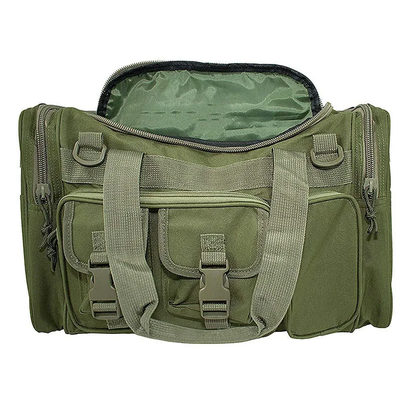 Custom Tactical Gym Duffel Bag with Shoe Compartment for Wholesale