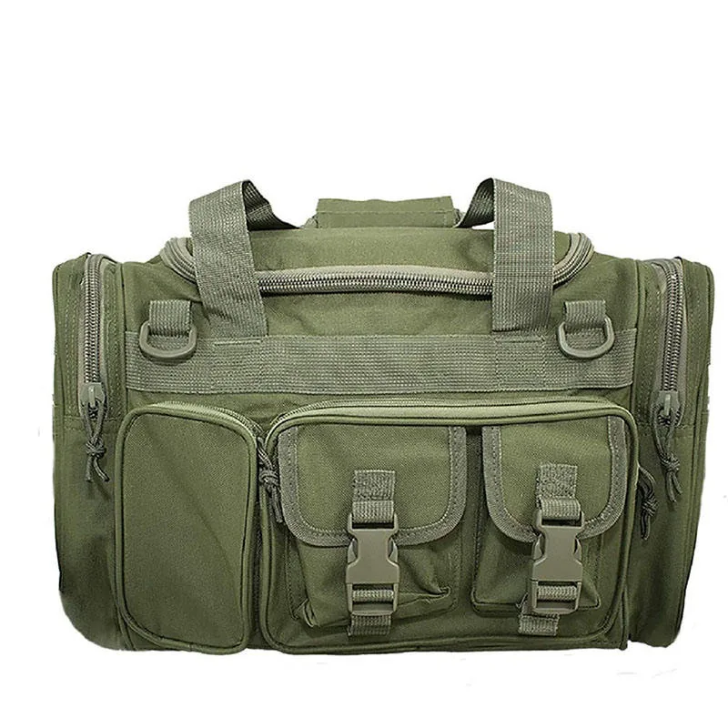 Custom Tactical Gym Duffel Bag with Shoe Compartment for Wholesale