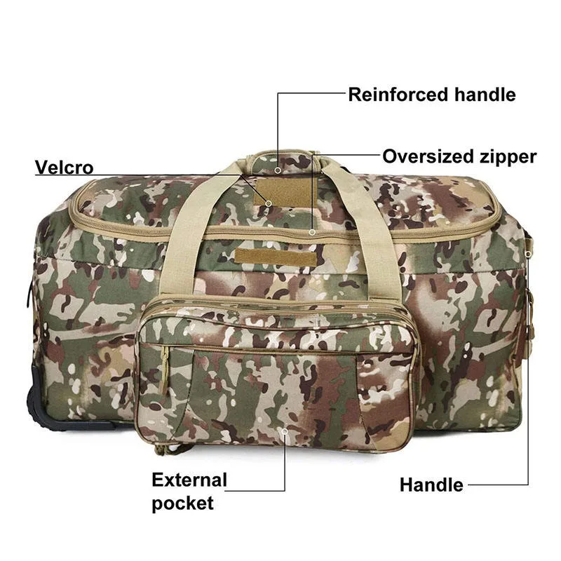Best Selling Large Capacity Tactical Duffel Bag for Gear Transport